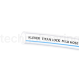 Молочный ПВХ шланг "KLEVER", внутр.д. 19 мм., TL020KL TITAN LOCK