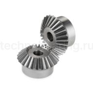 Коническая зубчатая пара, передат. число: 1:1, M=1,5, Z1=30, Z2=30 C27A301 ISKRA