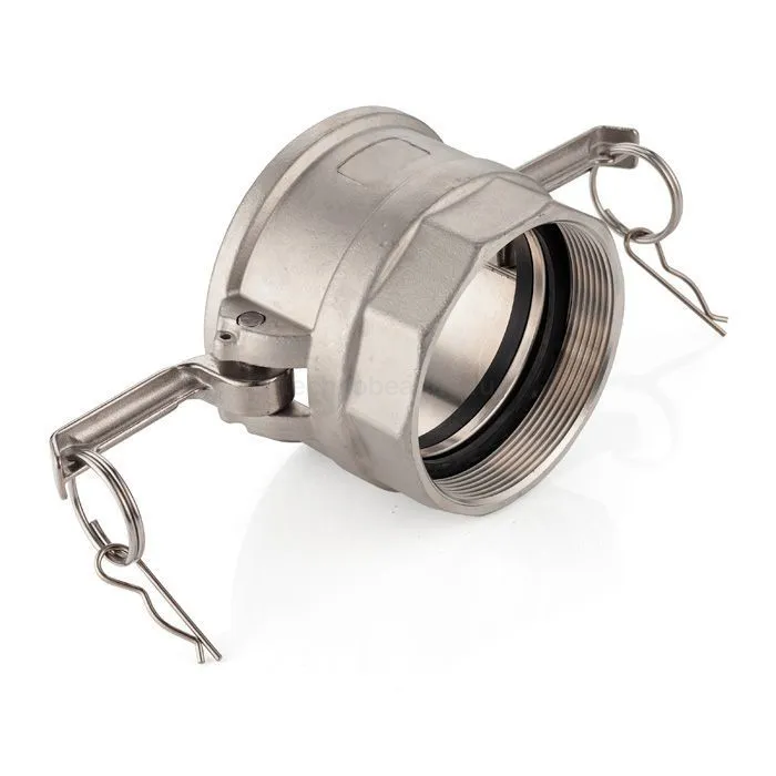 Камлок нержавеющий тип D розетка, внутр. резьба BSP 5", AISI304, TL500DSS TITAN LOCK