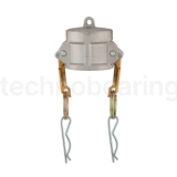 Камлок алюминиевый тип DC, заглушка для ниппеля 2 1/2", TL250DCAL TITAN LOCK