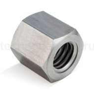 Гайка трапецеидальная шестигранная d=30 мм, шаг резьбы 6 мм (прав. резьба), SKM 30-6-D ISKRA