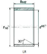 Кольцо LR15x18x12,5 NBS
