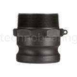 Камлок полипропиленовый тип F ниппель, наружная резьба BSP 3", TL300FPP TITAN LOCK