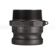 Камлок полипропиленовый тип F ниппель, наружная резьба BSP 3", TL300FPP TITAN LOCK