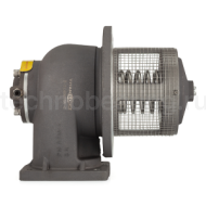 Пневматический донный клапан, квадратный фланец, алюминий, 4in, TL400PBV-S TITAN LOCK