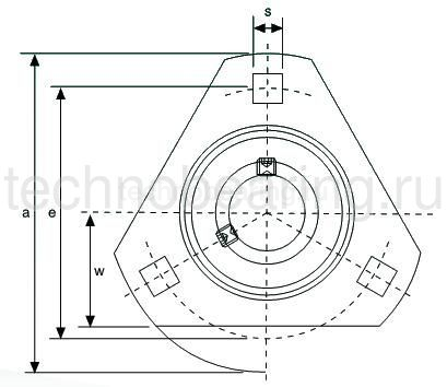 Подшипниковый узел BPFT5-SB ISB