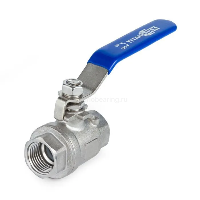 Шаровый кран, резьба BSP, нерж. сталь, 2,5in, TL250BVSS TITAN LOCK — детальное фото 0