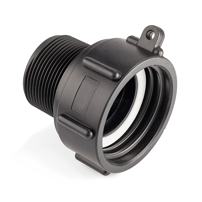 Переходник на Еврокуб наруж.резьба, S60x1/2 BSP, полипроп., TLEC60x1/2AE TITAN LOCK