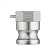 Камлок нержавеющий тип A ниппель, внутр. резьба BSP 2 1/2", AISI316, TL250ASS316 TITAN LOCK