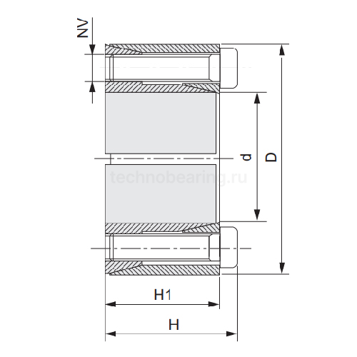 Зажимная втулка KLSX040 Sati
