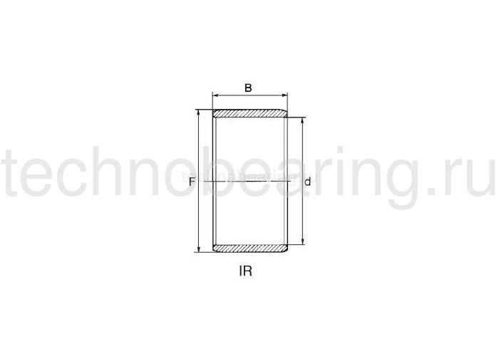 Кольцо IR50x60x20 NBS