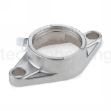 Нержавеющий корпус подшипника FL205SS ISKRA