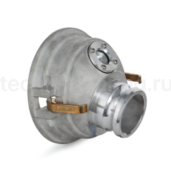 Переходник гравитационный для API адаптера, 4in, с камлоком 4in алюминий и смотр.cтеклом TL400GAG400AL TITAN LOCK