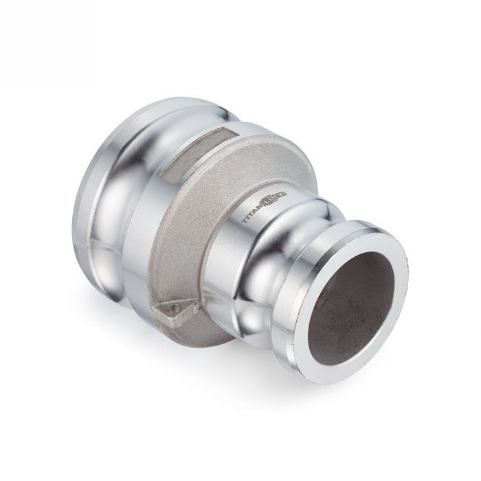 Камлок алюминиевый тип AA (переходник ниппель 2" х ниппель 2 1/2"), TL2025AAAL TITAN LOCK