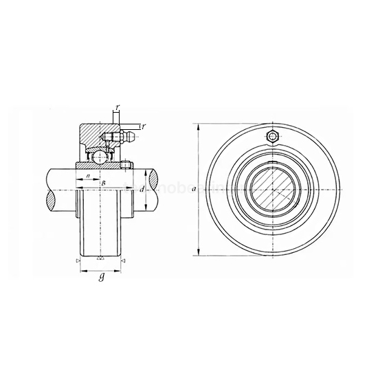 Подшипниковый узел UCC207 TECHNIX