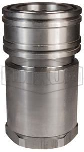 1/4in БРС серия H ISO-B, розетка, резьба BSP (нерж. 304) 2HBF2-S DIXON