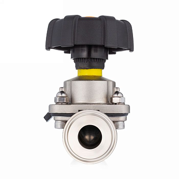 Мембранный клапан нерж.316 типа clamp-clamp, DN10 DIN TL10DVCLSS TITAN LOCK
