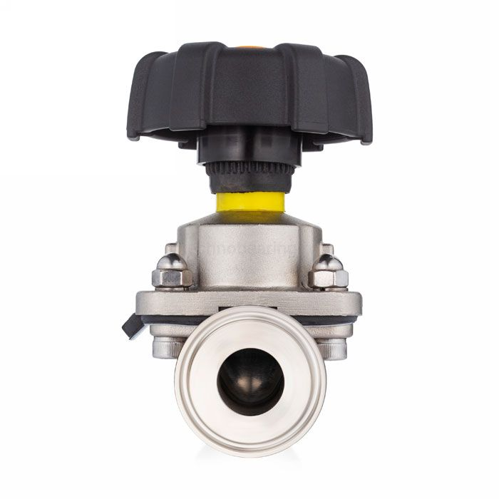 Мембранный клапан нерж.316 типа clamp-clamp, DN65 DIN TL65DVCLSS TITAN LOCK