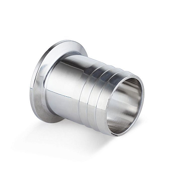 Штуцер CLAMP под рукав DN80 нерж. 316, DIN TL80CLH TITAN LOCK