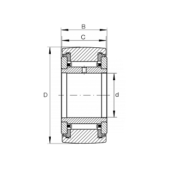 Опорный ролик NUTR2052 ISKRA