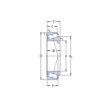 Подшипник 30203 J2 SKF