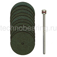 Корундовые отрезные диски, 10  шт., 22 мм с дискодержателем 28810 Proxxon