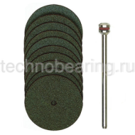 Корундовые отрезные диски, 10  шт., 22 мм с дискодержателем 28810 Proxxon