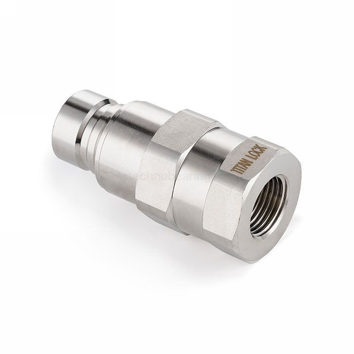 БРС серия C, ISO 16028, ниппель, оцинк. сталь, 3/4in TL6CM TITAN LOCK