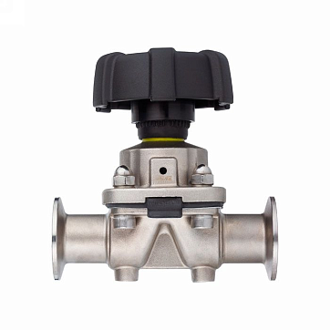 Мембранный клапан нерж.316 типа clamp-clamp, DN10 DIN TL10DVCLSS TITAN LOCK