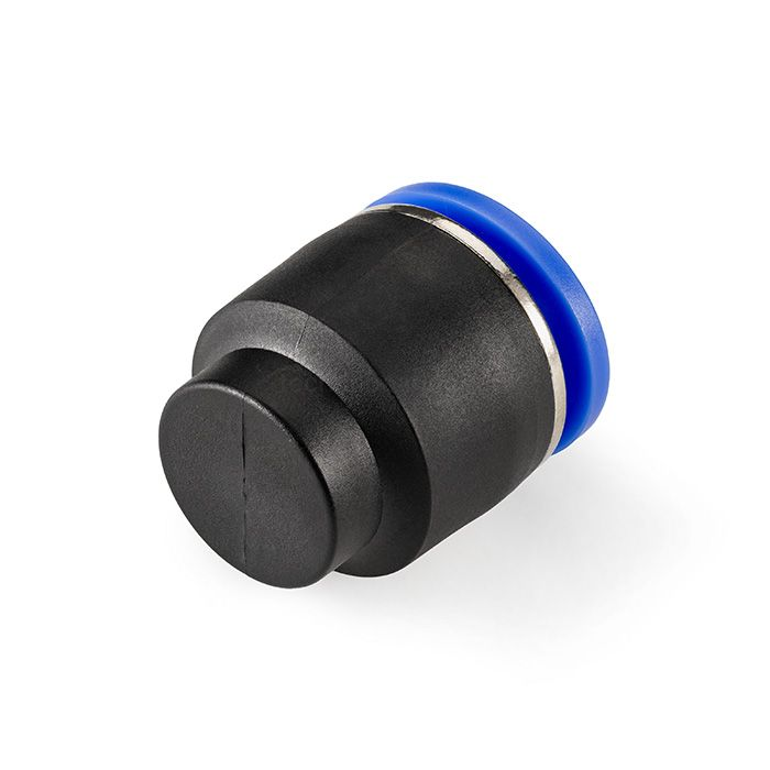 Фитинг-заглушка цанговая пневматическая, 10 мм, пластик, тип PPF, TLP-PPF10 TITAN LOCK