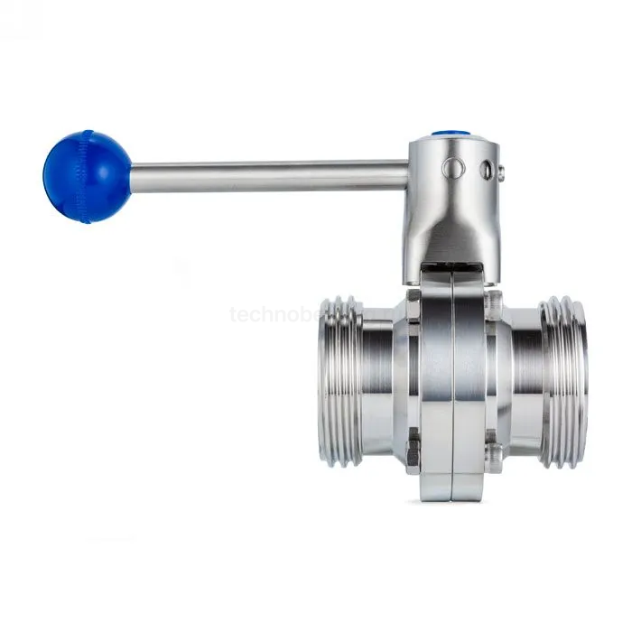 Кран шаровый нержавеющий (AISI304) DN50, типа резьба-резьба, DIN TLHBV050THS TITAN LOCK — детальное фото 2