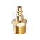 1/2in, БРС серия D, ISO 6150 B, ниппель, нар.резьба, латунь TL4DMS-B TITAN LOCK