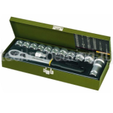 Набор с трещоткой из 14 позиций от 13 до 27 мм 23604 Proxxon