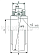 Подшипник UK205 (YSA205-2FKA) ISB