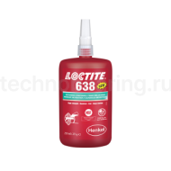 Вал-втулочный фиксатор быстроотверждаемый, 250 мл, 638 Loctite