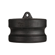 Камлок полипропиленовый тип DР, заглушка для розетки 4", TL400DPPP TITAN LOCK