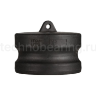 Камлок полипропиленовый тип DР, заглушка для розетки 4", TL400DPPP TITAN LOCK