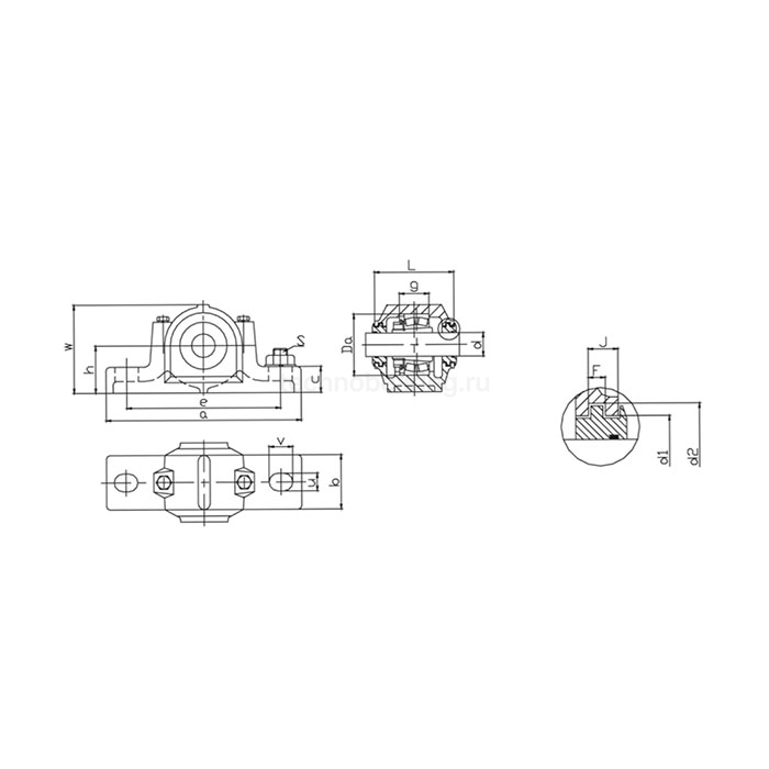 Разъемный корпус SNL507-606 ISKRA
