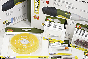 Поступление инструментов и расходных материалов Proxxon!