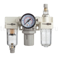 Блок подготовки воздуха AC 2000-02, 1/4" 500 л/мин, TLP-AC2000-02 TITAN LOCK