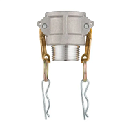 Камлок алюминиевый тип B серия "EcoLine" розетка, наруж. резьба BSP 2 1/2", TL250BAL-EL TITAN LOCK