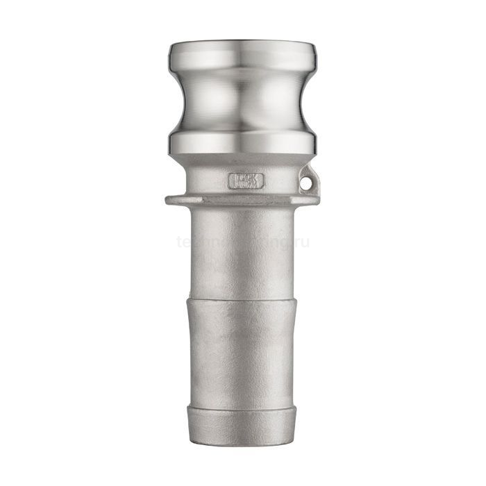 Камлок нержавеющий тип E, ниппель с хвостовиком 3/4", AISI304, TL75ESS TITAN LOCK