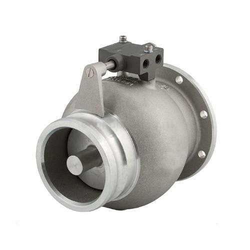 Адаптер отвода паровоздушной смеси, с интерлоком, алюминий, 4in, TL400R-I TITAN LOCK — детальное фото 0