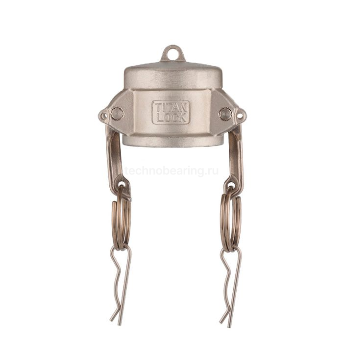 Камлок нержавеющий тип DC серия "EcoLine" заглушка для ниппеля 2", AISI304, TL200DCSS-EL TITAN LOCK