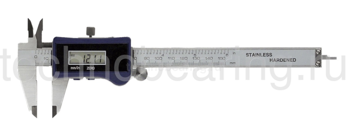 Штангенциркуль цифровой на солнечной батарее 0.01 мм, 0 - 150 мм Filetta