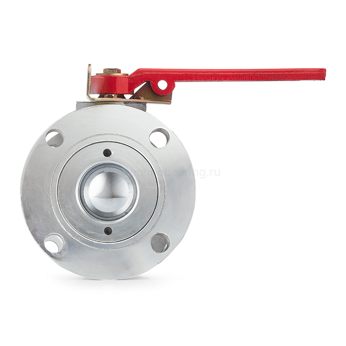 Кран шаровый для бензовоза, круглый фланец, алюм., DN75, TL300BVRF-AL TITAN LOCK — детальное фото 3