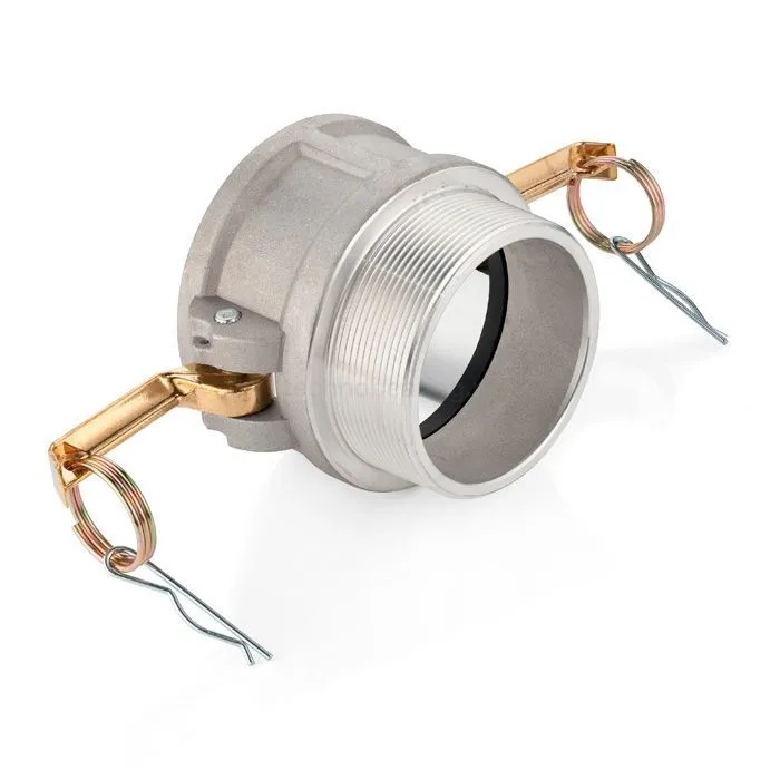 Камлок алюминиевый тип B серия "EcoLine" розетка, наруж. резьба BSP 4", TL400BAL-EL TITAN LOCK