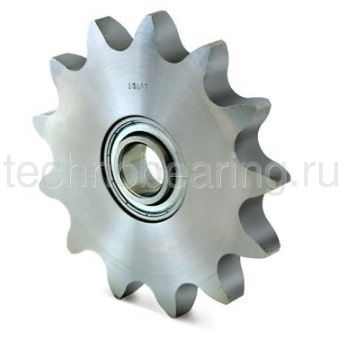 Звездочка натяжная на шариковых подшипниках для цепи 08B, Z=14, 1/2"x5/16" PC09014 (PHC 08B-1 B14) Sati