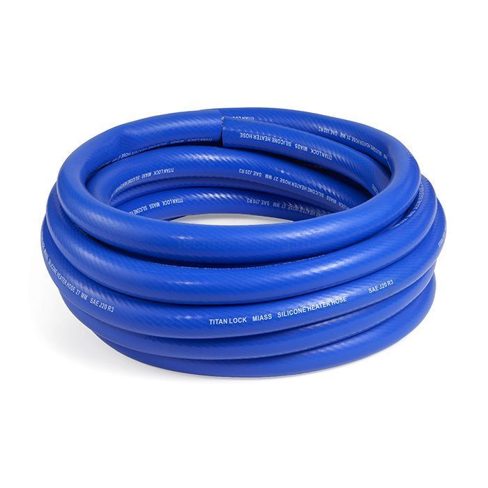 Шланг силиконовый армированный синий "MIASS", вн.диам. 18 мм., TL018MS TITAN LOCK