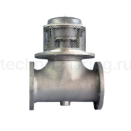 Пневматический донный клапан, Т-образный, алюминий, 4in, TL400PBV-T TITAN LOCK